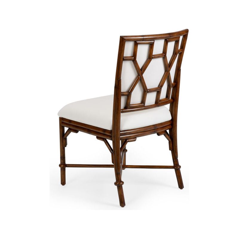 Ella Brown Rattan Frame Side Chair - LOOMLAN - Wildwood - Dining Chairs