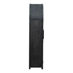 Eloise Unique Designed Wooden Black Cabinet - LOOMLAN - Furniture Classics - Accent Cabinets