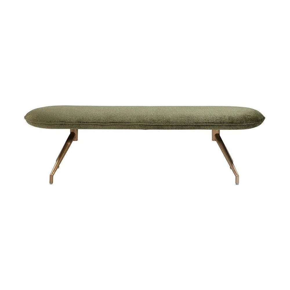 Elowen Fabric OvalBackless Bench - LOOMLAN - SUNPAN - Bedroom Benches