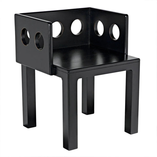 Elton Chair, HB - LOOMLAN - Noir - Dining Chairs
