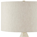 Elysium White Table Lamp - LOOMLAN - Currey & Co - Table Lamps