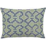 Emerald Sea Prodigy Gemstone Outdoor Pillow - LOOMLAN - Earnest Collection - Outdoor Pillows