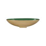 Emerald Textured Metallic Gold Oval Bowl - LOOMLAN - Wildwood - Boxes & Bowls