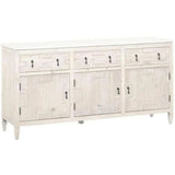 Emerie Media Sideboard White Pine White Quartz - LOOMLAN - Essentials For Living - Sideboards