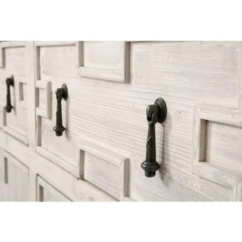 Emerie Media Sideboard White Pine White Quartz - LOOMLAN - Essentials For Living - Sideboards