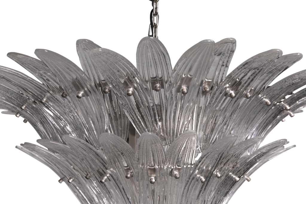 Emperor Industrial Steel Framed Glass Chandelier - LOOMLAN - Chandeliers