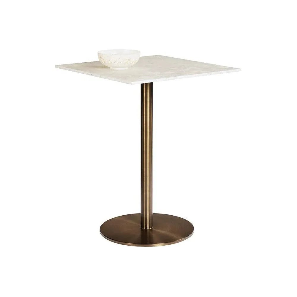 Enco Marble Top Bar Table - LOOMLAN - SUNPAN - Bar Tables