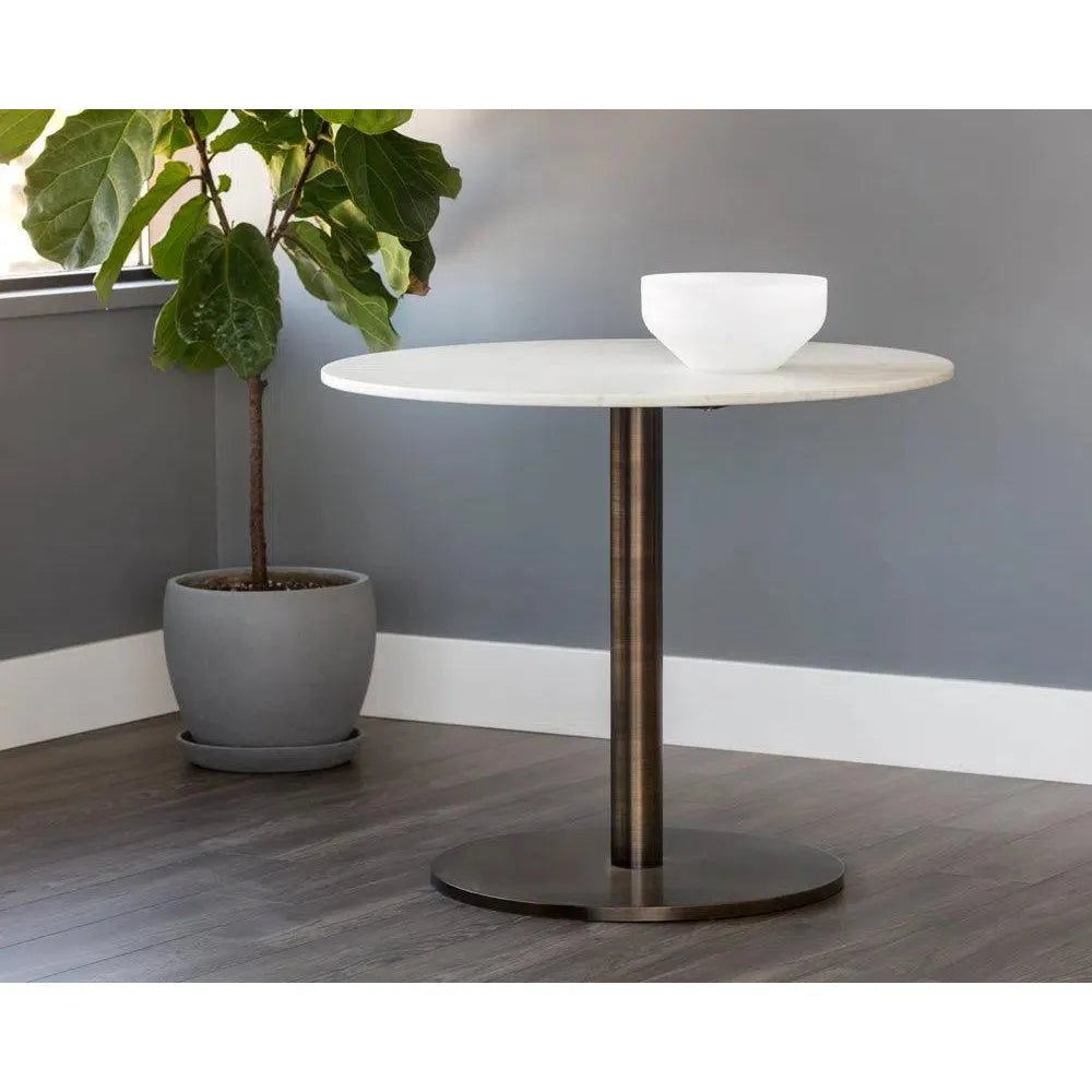 Enco Marble Top Bistro Table - LOOMLAN - SUNPAN - Dining Tables