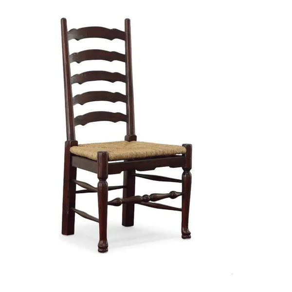 English Country Ladderback Side Chair 2PC - LOOMLAN - Furniture Classics - Dining Chairs