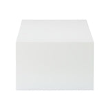 Equinox White Rectangular Cocktail Table - LOOMLAN - Chelsea House - Coffee Tables