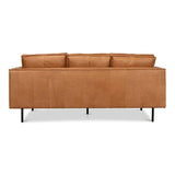 Esprit Leather Sofa Mid - Century Modern - LOOMLAN - Sarreid - Sofas & Loveseats