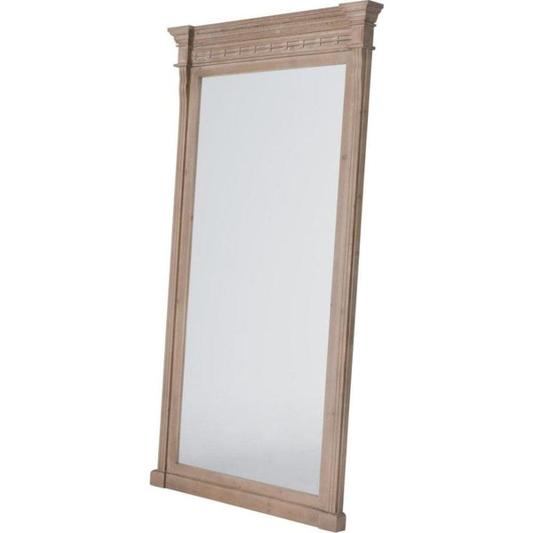 Estate Wood Framed Stylish Floor Mirror - LOOMLAN - Essentials For Living - Floor Mirrors