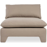 Estelle Performance Fabric Chaise - LOOMLAN - Moe's Home - Chaises