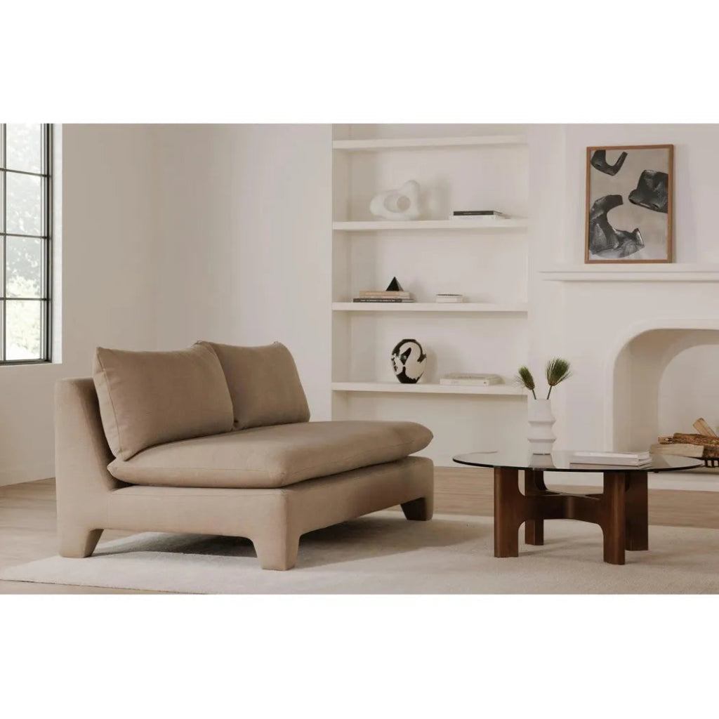 Estelle Performance Fabric Sofa - LOOMLAN - Moe's Home - Sofas & Loveseats