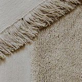Eternal Eye Chalk Wool Area Rug By Linie Design