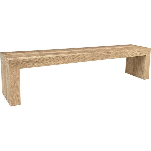 Evander Wood Dining Bench - LOOMLAN - Moe's Home - Dining Benches