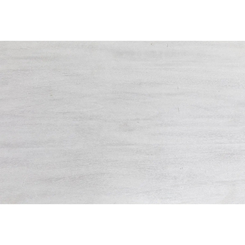 Evelyn Wood White Rectangle Console Table - LOOMLAN - Noir - Console Tables