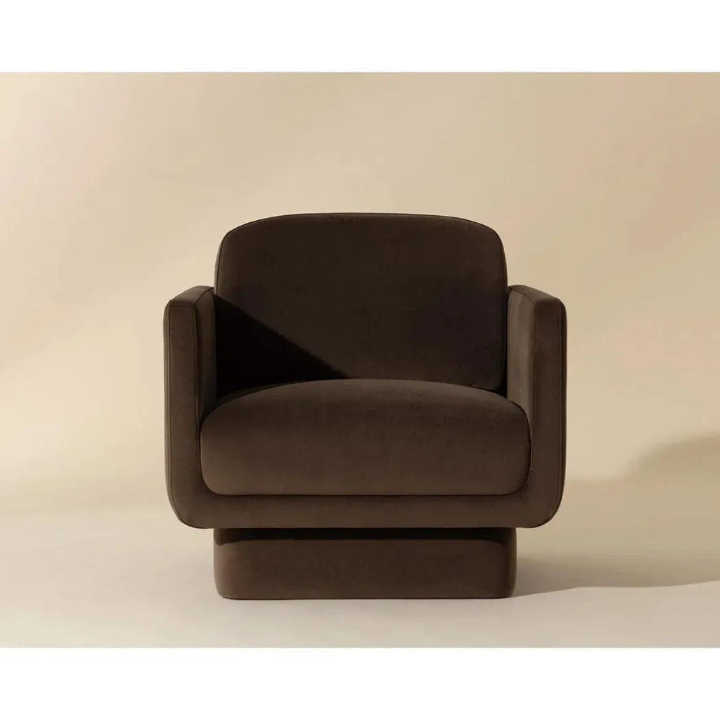 Everton Fabric Classic Armchair - LOOMLAN - SUNPAN - Club Chairs