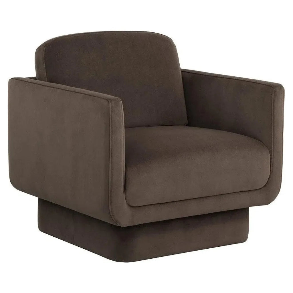 Everton Fabric Classic Armchair - LOOMLAN - SUNPAN - Club Chairs