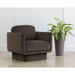 Everton Fabric Classic Armchair - LOOMLAN - SUNPAN - Club Chairs