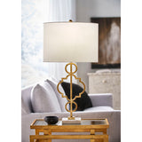 Artistic Antique Design Marble Base Table Lamp