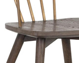 Demi Wooden Dining Armchair