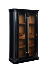 Veneto Solid Wooden Black Cabinet