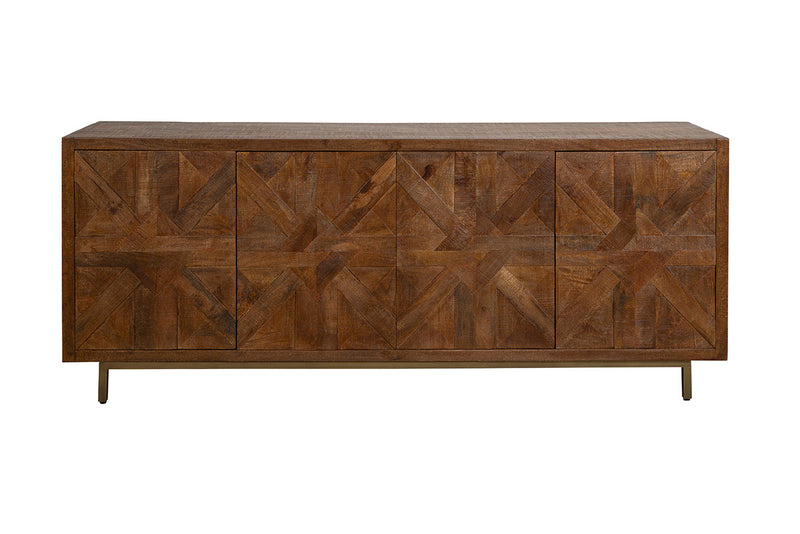 Elias Intricate Designed Solid Wooden Sideboard