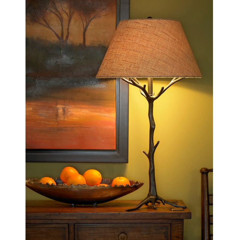 Sprig'S Promise Cubist Tree Design Table Lamp