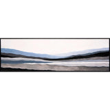 Mystic Landscape Wall Art 72x22 With Black Floater Frame