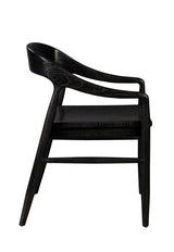 Townsend Wooden Black Arm Chair