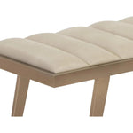 Farley Leather Charming Backless Bench - LOOMLAN - SUNPAN - Bedroom Benches