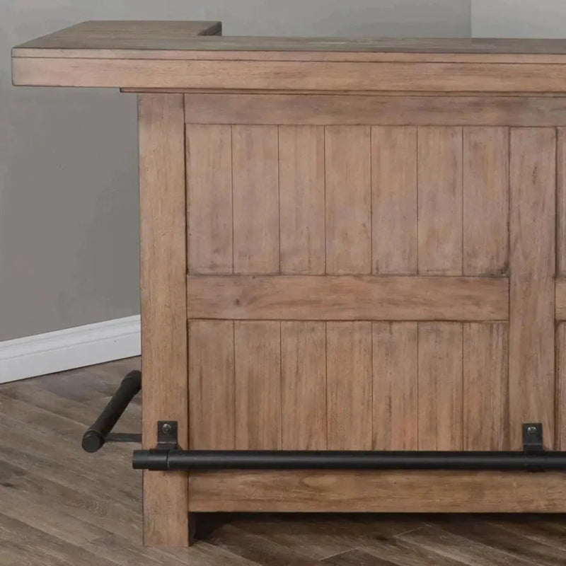 Farmhouse Bar Island For Home Entertainment - LOOMLAN - Sunny D - Home Bar Islands