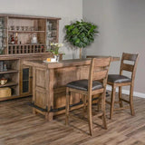 Farmhouse Bar Island For Home Entertainment - LOOMLAN - Sunny D - Home Bar Islands