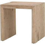 Farmhouse Reclaimed Wood End Table Reed - LOOMLAN - Essentials For Living - Side Tables