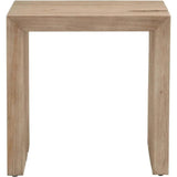 Farmhouse Reclaimed Wood End Table Reed - LOOMLAN - Essentials For Living - Side Tables