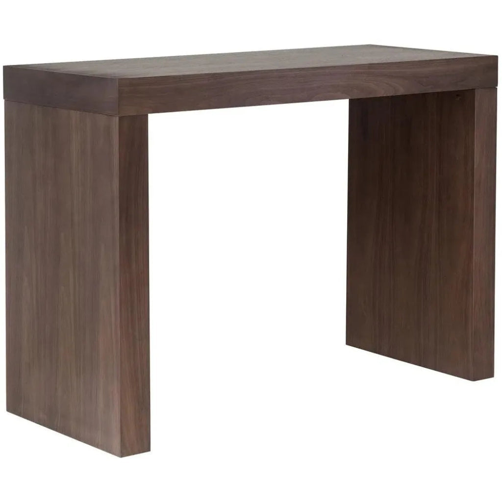 Faro Wooden Rectangular Bar Table - LOOMLAN - SUNPAN - Bar Tables