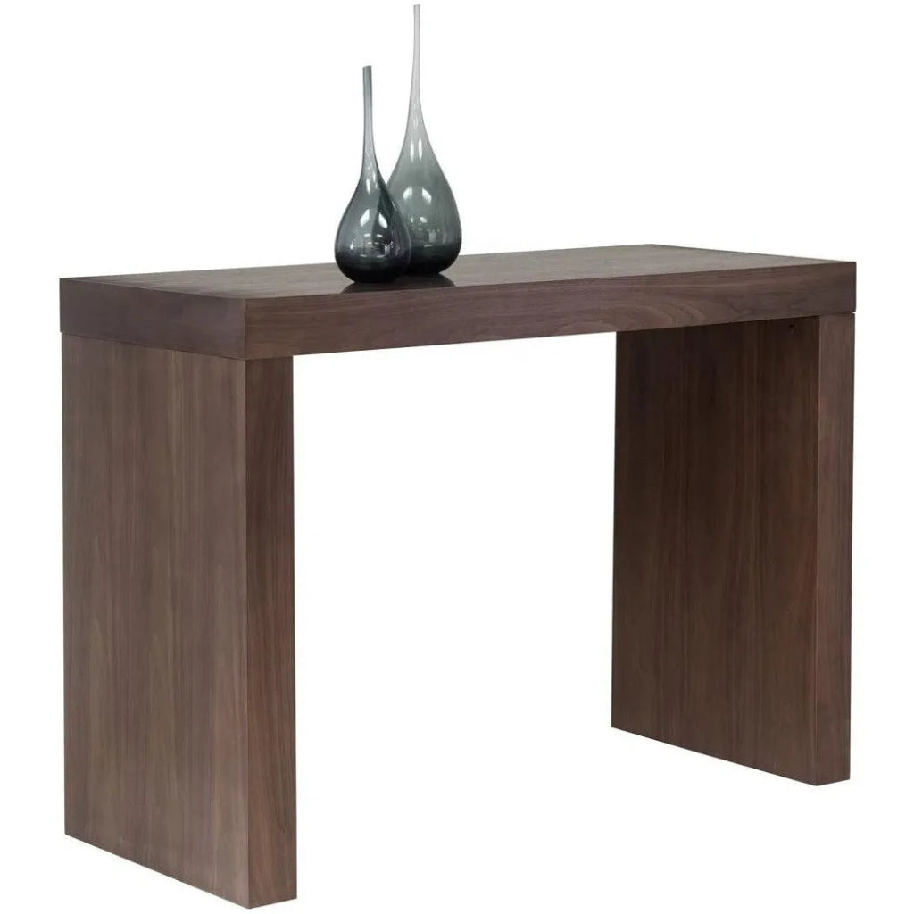 Faro Wooden Rectangular Bar Table - LOOMLAN - SUNPAN - Bar Tables