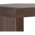 Faro Wooden Rectangular Bar Table - LOOMLAN - SUNPAN - Bar Tables