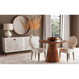 Farrah Performance Armless Dining Chair 2PC - LOOMLAN - Bassett Mirror - Dining Chairs