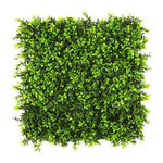 Faux Botanical Green Outdoor Boxwood Tile - LOOMLAN - Faux Plants Accessories