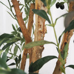 Faux Botanical Indoor Green Olive Tree - LOOMLAN - Artificial Trees