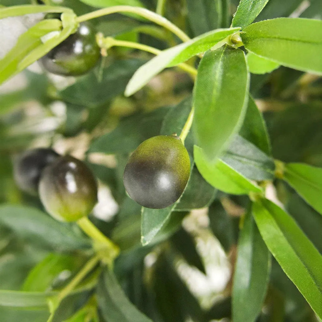 Faux Botanical Indoor Green Olive Tree - LOOMLAN - Artificial Trees