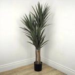 Faux Botanical Indoor Green Yucca - LOOMLAN - Potted Plants