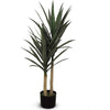 Faux Botanical Indoor Green Yucca - LOOMLAN - Le Present - Potted Plants