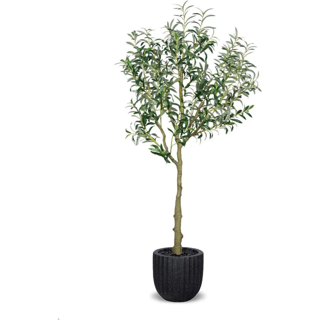 Faux Botanical Indoor Olive Tree Planter - LOOMLAN - Le Present - Artificial Trees