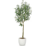 Faux Botanical Indoor Olive Tree Planter - LOOMLAN - Le Present - Artificial Trees