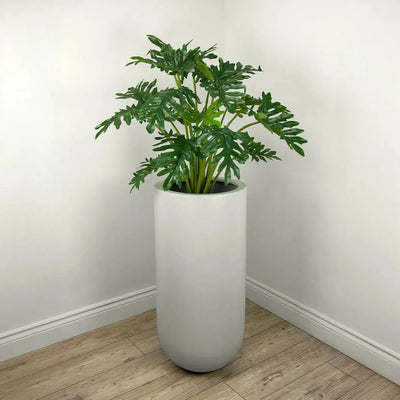 Faux Botanical Outdoor Green Philodendron - LOOMLAN - Le Present - Potted Plants