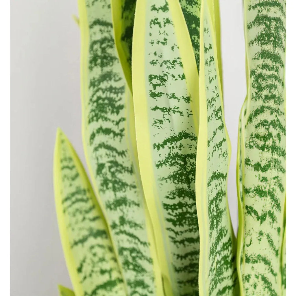 Faux Botanical Outdoor Green Sansevieria - LOOMLAN - Potted Plants