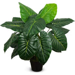 Faux Botanical Outdoor Green Taro - LOOMLAN - Le Present - Potted Plants